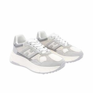 🔥🔥🔥 HOGAN Hi Fi Bimateriale Grigio sneakers size 10 US/ 40 European